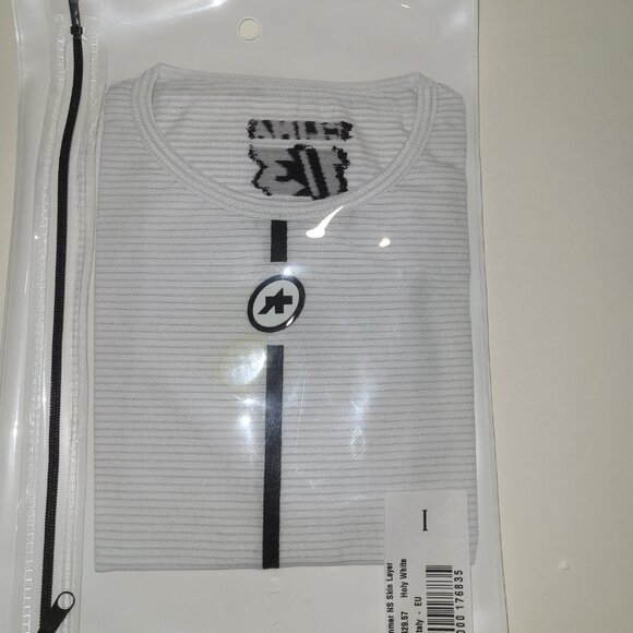 Assos Women's Summer NS Skin Layer size 1 NEW Retail $90 Holy White - Picture 5 of 6